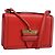 Borsa a Spalla LOEWE in Pelle Rossa e Oro Auth ki6486 Rosso D'oro