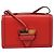 Borsa a Spalla LOEWE in Pelle Rossa e Oro Auth ki6486 Rosso D'oro - vista 13