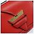 Borsa a Spalla LOEWE in Pelle Rossa e Oro Auth ki6486 Rosso D'oro - vista 18