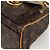 LOUIS VUITTON Bolsa de Mão Monogram Manhattan PM M40026 LV Auth ARZ609A Monograma - vista 9