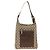 Borsa a Spalla GG Canvas Gucci Beige Argento 019.0538 Auth 174564 - vista 2