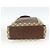 Borsa a Spalla GG Canvas Gucci Beige Argento 019.0538 Auth 174564 - vista 9
