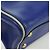 Salvatore Ferragamo Gancini Sofia Handtasche Leder 2-Wege Blau Gold Auth ARZ486A Golden - Ansicht 13