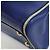 Salvatore Ferragamo Gancini Sofia Handtasche Leder 2-Wege Blau Gold Auth ARZ486A Golden - Ansicht 14