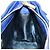 Salvatore Ferragamo Gancini Sofia Handtasche Leder 2-Wege Blau Gold Auth ARZ486A Golden - Ansicht 23