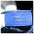 Salvatore Ferragamo Gancini Sofia Handtasche Leder 2-Wege Blau Gold Auth ARZ486A Golden - Ansicht 26