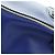 Salvatore Ferragamo Gancini Sofia Handtasche Leder 2-Wege Blau Gold Auth ARZ486A Golden - Ansicht 6