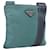 Borsa a Spalla PRADA Nylon Verde Argento Auth BSZ242