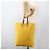 Hermès HERMES Amedaba GM Borsa Tote Tela Pelle Giallo Oro Auth BA11452 D'oro - vista 18