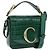 Chloé Borsa Chloe C in pelle embossata 2 in 1 verde oro Auth am11062V D'oro