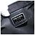 Borsa a Spalla PRADA in Nylon Nero Argento Autentica BSZ154 - vista 19