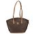 Céline Borsa tote in tela Macadam CELINE in pelle PVC marrone oro Auth 170072 D'oro - vista 2