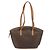 Céline Borsa tote in tela Macadam CELINE in pelle PVC marrone oro Auth 170072 D'oro - vista 3