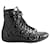 Cannage Dior Scarpe nere con lacci Nero  - vista 1