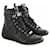 Cannage Dior Scarpe nere con lacci Nero  - vista 3