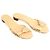 Chanel Sandali in pelle beige - vista 3