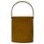 Borsa a mano in pelle di vitello tan Trinity di Cartier Cammello