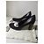 Scarpe con tacco Gucci in pelle nera con borchie dorate - vista 2