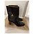 Botas de cuero negras Gucci Negro - vista 6