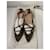 Sandali Gucci in pelle nera con borchie e perle Nero  - vista 7