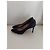 Gucci blaue Leder High Heels - Ansicht 5