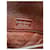 Yves Saint Laurent Pochette YSL cuir grainé marron Bordeaux Marron foncé  - vue 5