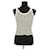 Dior Top sin mangas en ecru Crudo