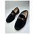 Vintage Gucci Wildleder Slipper mit schwarzem Pferdebit - Ansicht 10