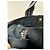 Vintage Hermès Canvas Tote Bag Schwarz Grau - Ansicht 4