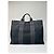 Vintage Hermès Canvas Tote Bag Schwarz Grau - Ansicht 8