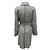 Autre Marque Abrigo trench de cuadros vichy azul marino / blanco con cinturón Paul Stuart - vista 3
