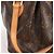 Borsa Louis Vuitton Palermo PM Monogram in Marrone M40145 - vista 8