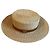 Gucci Strohhut mit Lederdetail GG S