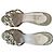 Christian Louboutin MARIBIS NAPPA PLATINO D'oro