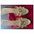 Christian Louboutin MARIBIS NAPPA PLATINO D'oro - vista 2