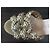 Christian Louboutin MARIBIS NAPPA PLATINO D'oro - vista 4