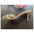 Christian Louboutin MARIBIS NAPPA PLATINO D'oro - vista 6
