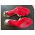 Christian Louboutin MARIBIS NAPPA PLATINO D'oro - vista 8