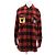 JW Anderson Camicia a quadri rossi e neri in lana Rosso