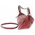Autre Marque J&M DAVIDSON Red Leather Handbag - view 4