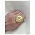 Autre Marque Silberring mit Citrin Cabochon und Diamanten - Ansicht 2