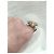Autre Marque Silberring mit Citrin Cabochon und Diamanten - Ansicht 4
