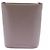 Autre Marque Mini bolso taupe de cuero Castaño