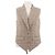 Michael Kors Blazer beige a cuadros de lana