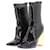 Dior Botas negras de cuero Negro