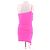 Balenciaga Vestido Corto Rosa Fluorescente - vista 2