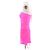 Balenciaga Vestido Corto Rosa Fluorescente - vista 4