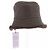Cappello bob in finta pelliccia marrone Yves Salomon - vista 3