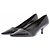 Prada Schwarze Pumps aus lackiertem Leder