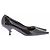 Prada Schwarze Pumps aus lackiertem Leder - Ansicht 2